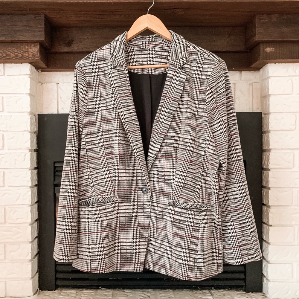 Tweed-style Vintage Blazer